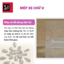 Zip và mép xé chữ U