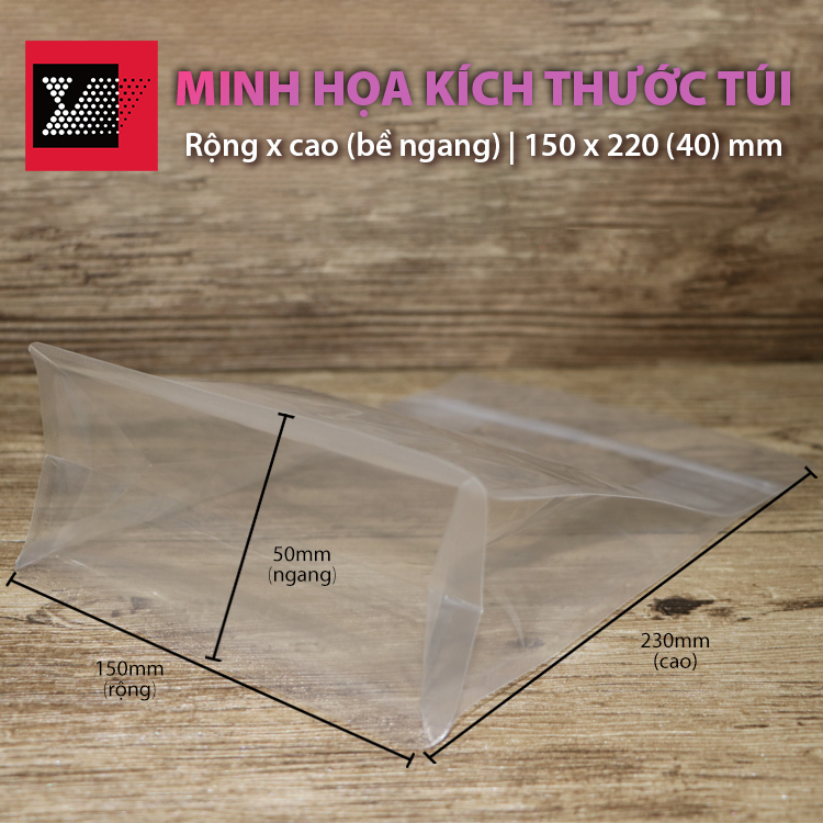 Đáy túi rộng