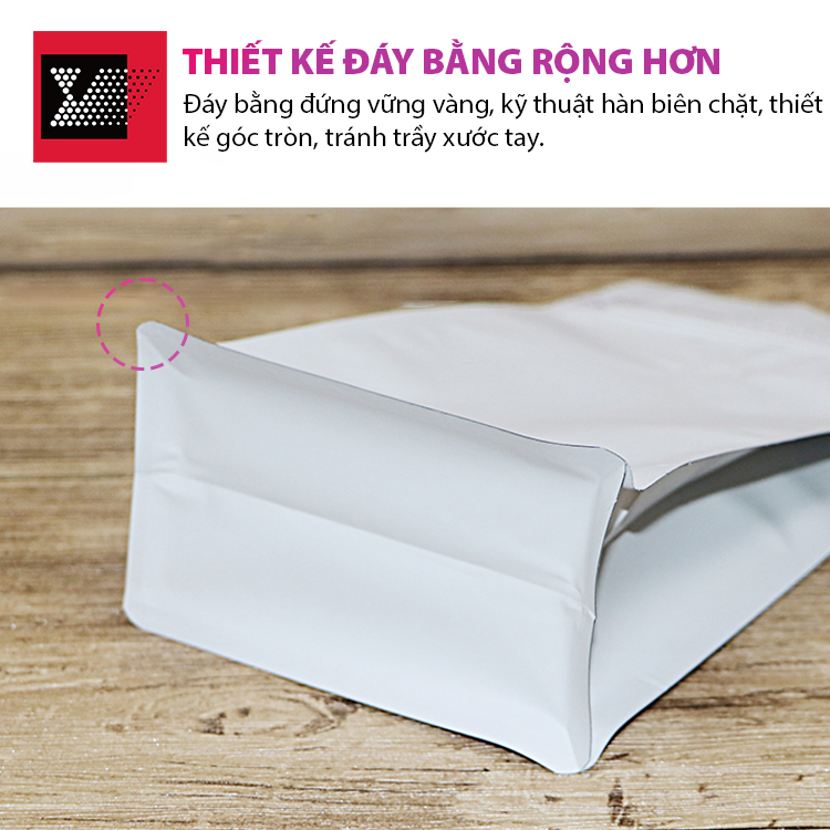 Đáy túi rộng