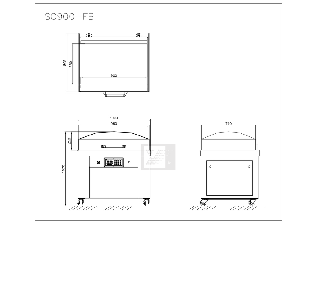 SC-900尺寸圖