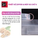 Zip và mép xé chữ U